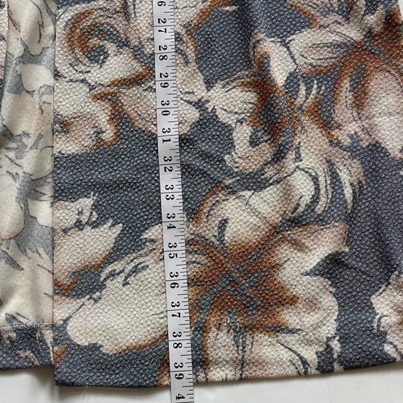 Maya Brooke Women Plus Size Hawaiian Floral Cardigan Jacket Long Open Front, 18W - Picture 15 of 15